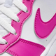 Sneakersy młodzieżowe dla dziewczynki Nike Court Borough Low Recraft (GS) DV5456-123 36.5 (4.5Y US) Białe z różowym (197859892426) - obraz 6