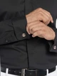 Сорочка чоловіча чорного кольору з легкої бавовняної тканини Arber EVENING SHIRT 41 зріст 4 чорний (M05.02.02.511) - зображення 5