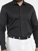 Сорочка чоловіча чорного кольору з легкої бавовняної тканини Arber EVENING SHIRT 41 зріст 4 чорний (M05.02.02.511) - зображення 6