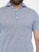 Поло чоловіче сине з бавовняно-лляної тканини Arber Jersey polo-shirt M зріст 4 сірий (M14.26.06.521) - изображение 5