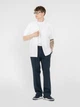 Сорочка чоловіча M04.06.09.521 біла з коротким рукавом Arber Hawaii Shirt XXL зріст 6 білий (M04.07.00.521) - изображение 1