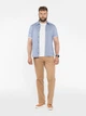 Сорочка чоловіча синя з бавовни Arber RALPH Jersey SS XXL зріст 6 синій (M14.30.06.521) - зображення 2