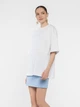 Футболка жіноча W13.14.00.510 біла з тонкого бавовняного джерсі Arber T-shirt oversize W2 S білий (W13.01.00.610) - изображение 3