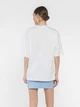 Футболка жіноча W13.14.00.510 біла з тонкого бавовняного джерсі Arber T-shirt oversize W2 S білий (W13.01.00.610) - изображение 4