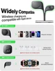 Беспроводная зарядная док станция для айфона складная LEXEGO 15W MagSafe 3в1 зарядка для айфон Apple iPhone Apple Watch AirPods с ночником (3 режима) Black U-22B - изображение 6