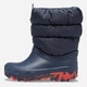Дитячі зимові чоботи-дутики для хлопчика Crocs Classic Neo Puff Boot T 641324073 19-20 (c4) Сині (1159828618) - зображення 3