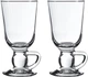 Набор кружек стеклянных для капичино Pasabahce Irish Coffee 270 мл 2 шт (44109) - изображение 1
