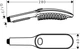 Ручной душ hansgrohe DogShower 150 3jet 26640540 Petrol - изображение 4