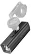 Lampa rowerowa przednia RockBros RHL1500 z powerbankiem 5000 mAh 1500 lm IPX6 Black (5907769364655) - obraz 1