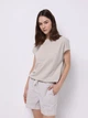 Футболка женская Colin's CL1074351LBG XS Light Beige (8684112730516) - изображение 1