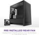 Корпус NZXT H3 Flow micro-ATX Mid-tower Case All Black (CC-H31FB-01) - изображение 9