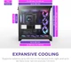 Корпус NZXT H9 Flow RGB Dual-Chamber Mid-tower Case All Black (CM-H92FB-R1) - зображення 4