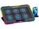 Охлаждающая подставка для ноутбука до 15,6 дюймов GamePro GPCP-660 6xfans - изображение 1