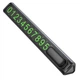 Паркувальна карта BOROFONE FC3 Ronny can hidden parking sign Black Metal Gray (6941991118760) - изображение 6