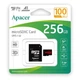 Карта пам'яті microSDXC (UHS-1) Apacer 256Gb class 10 V10 A1 R100MB/s (adapter SD) (AP256GMCSX10UB-R) - изображение 2