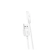 Кабель HOCO X1 USB to Type-C 3A, 1m, PVC, PVC connectors, White (6957531032045) - изображение 1