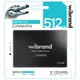 Накопичувач SSD Wibrand Caiman 512GB 2.5" 7mm SATAIII Standard (WI2.5SSD/CA512GBST) - изображение 2