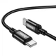 Кабель HOCO X91 Radiance 60W за допомогою кабельного кабелю для Type-C to Type-C(L=3M) Black (6931474788733) - зображення 2
