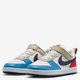 Дитячі кеди для хлопчика Nike Court Borough Low Recraft (PS) DV5457-124 28.5 (11.5C US) Білі з синім і червоним (197859908257) - зображення 2