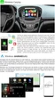 Штатна автомагнітола Junhua для Opel Insignia (2013-2016) / 9" / 2/32Гб / Android 11 / Apple CarPlay / Android Auto / Wi-Fi / Bluetooth / GPS / DAB+ / 2DIN Б/В - изображение 3