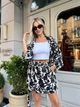 Жіночий шовковий костюм шорти з кімоно Uaclothes 42-44 Чорний (like33637-140411349) - изображение 3