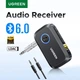 Адаптер Bluetooth 6.0 з LDAC Ugreen BT509 бездротовий аудіоадаптер Hi-Res, 3,5-мм AUX-приймач для колонок/дротових колонок/стерео Black (55546) - зображення 1