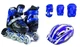 Комплект Роликов Scale Sport. Blue (размер 29-33) - изображение 1