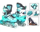 Комплект роликов Scale Sport. Mint (размер 29-33) LF 905-3 - изображение 2