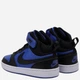 Подростковые высокие кеды для мальчика Nike Court Borough Mid 2 (GS) CD7782-404 38.5 (6Y US) Синие с черным (197594236608) - изображение 3