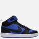 Підліткові високі кеди для хлопчика Nike Court Borough Mid 2 (GS) CD7782-404 38 (5.5Y US) Сині з чорним (197594237018) - зображення 1