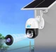 Уличная автономная 4G камера видеонаблюдения на солнечной панели v380 PTZ UKC - изображение 3
