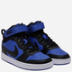 Дитячі високі кеди для хлопчика Nike Court Borough Mid 2 (GS) CD7783-404 28.5 (11.5C US) Сині з чорним (197594224551) - зображення 2