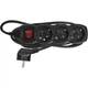 Мережевий фільтр Emos PC1321R 3 розетки 16 А кабель 1.5 м з вимикачем Чорний (PC1321R) - зображення 1