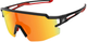 Okulary rowerowe Rockbros UV400 Black Red (5907769373176) - obraz 1