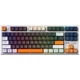 Клавиатура игровая GamePro MK180W White TKL Hot-Swap Red Switch RGB USB-A (MK180W) - изображение 1