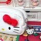 Великий плюшевий пенал Hello Kitty Білий дитячий шкільний косметичка на блискавці Хеллоу Кітті - зображення 7