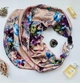 Преміумкомплект, дизайнерська хустка My Scarf "Рожева перлина" 100% шовк - изображение 1
