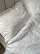 Наволочка Cozy з вишитими каштанами в тон 40x60 см Молочна - зображення 5