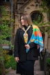 Авторська хустка райдужна MyScarf "Погляд" - изображение 6