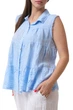 Рубашка Puro Lino Голубая M/L (80102) - изображение 7