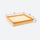 Фільтр повітряний Molder LF9 (LF9 MF) - зображення 2