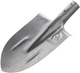 Лопата штыковая INTERTOOL FT-2001 0,9 кг молотковое покрытие 220×390 мм (полотно 300 мм) - изображение 1