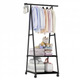 Пересувна підвісна вішалка для одягу на колесах The New Coat Rack 160 х 55 х 42 см до 20 кг - зображення 2