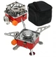 Портативная горелка под баллон KOVAR Portable Card Type Stove K-202 газовая с пьезоэлементом - изображение 7
