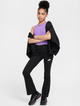 Spodnie dresowe dziewczęce Nike G Nsw Clssc Hr Flare Tght Lbr FZ5585-010 122-128 XS Czarne (197596420470) - obraz 3