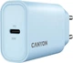 Мережевий зарядний пристрій Canyon OnCharge 30CL 1xPD Type-C 30W Light Blue (CNE-CHA30CLLBL) - зображення 5