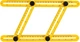 Багатокутова лінійка шаблометр, інструмент для шаблонів Multifunctional Folding Ruler - изображение 6