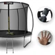 Батут с внутренней сеткой Pumpkin Outtec V376580, 10 футов 305 см - изображение 3