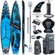 Надувная SUP доска (Сапборд) Thunder BLUET 365 х 75 см - изображение 1