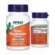Піколінат цинку NOW Foods 50 мг 30 рослинних капсул Zinc Picolinate (733739015495) - зображення 1